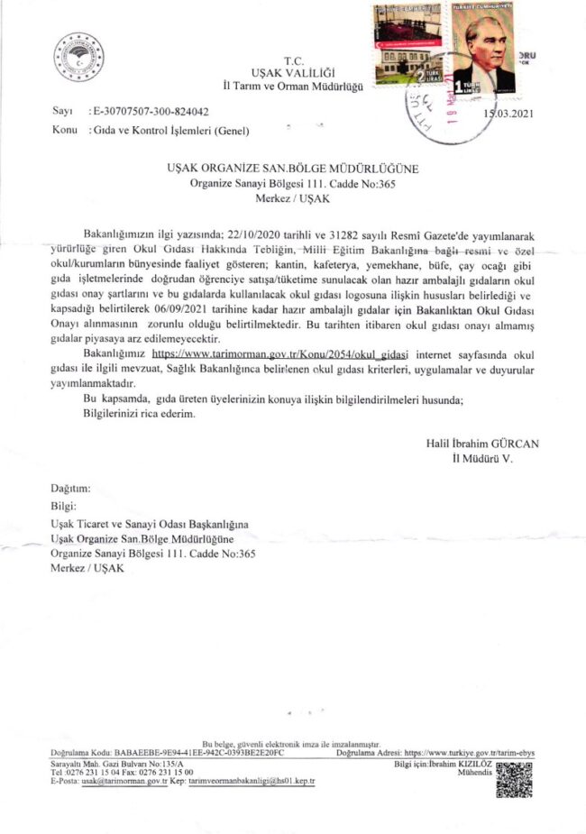 UŞAK TARIM VE ORMAN MD-GIDA VE KONTROL İŞLEMLERİ07072021_1