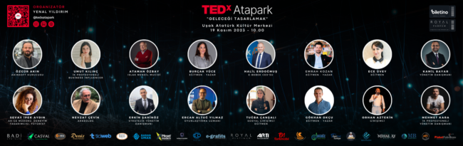 TEDxAtapark banner afiş